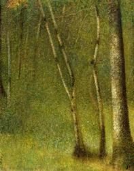 Der Wald bei Pontaubert, 1881