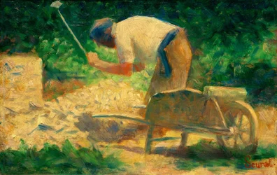 Steinklopfer mit Schubkarre, Le Raincy