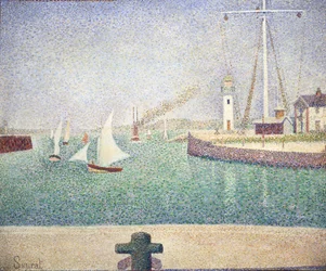 Eingang des Hafens von Honfleur (Entrée du port d