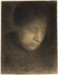 Madame Seurat, die Mutter des Künstlers
