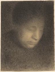 Madame Seurat, die Mutter des Künstlers