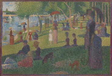 Studie für Ein Sonntagnachmittag auf der Insel La Grande Jatte