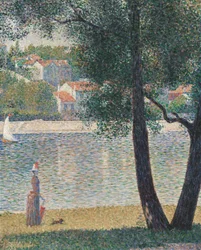 Die Seine bei Courbevoie