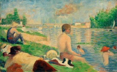 Badeplatz Asnières (Finale Studie)