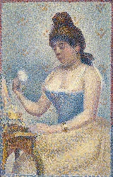 Junge Frau beim Pudern, 1889