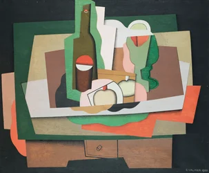 Stillleben auf einem Tisch, 1925