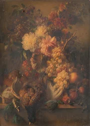 Vögel und Früchte