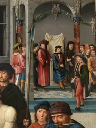 (Detail) der Häutung des Sisamnes
