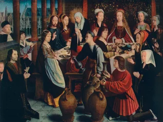 Die Hochzeit zu Kana, ca. 1500