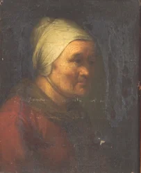 Eine alte Frau