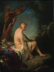Badende, ca. 1662-1665