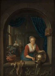 Magd am Fenster, ca. 1660