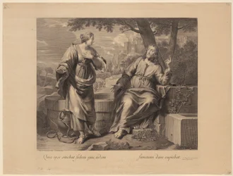 Christus und die Samariterin am Brunnen