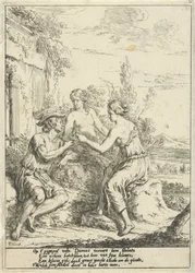 Pastorale Szene mit Dameet, Galate und Amaril