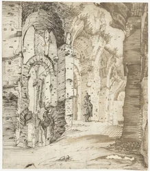 Ruinen der Palastunterbauten von Septimius Severus, Rom