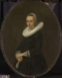 Johanna Bardoel (gestorben nach 1667). Ehefrau von Gerard van der Schalcke