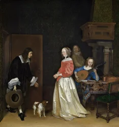 Der Besuch des Verehrers