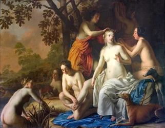 Diana mit ihren Nymphen