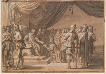 Frode Fredegod wird von vielen Königen begrüßt