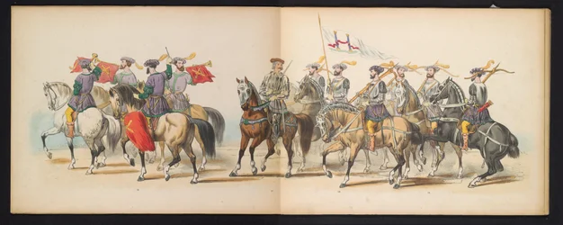 Maskerade van de Leidse studenten, 1855 (plaat 6)