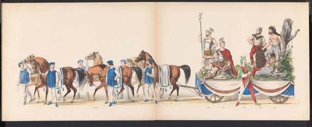 Maskerade der Leidener Studenten, 1870 (Platte 15)