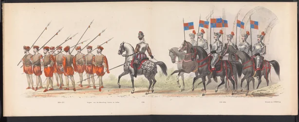 Maskerade der Leidener Studenten, 1870 (Tafel 18)