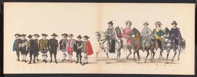 Maskerade der Leidener Studenten, 1875 (Tafel 13)