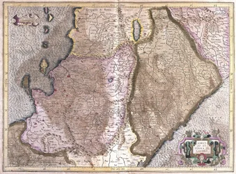 Abruzzen und Kampanien, Italien (Gravur)