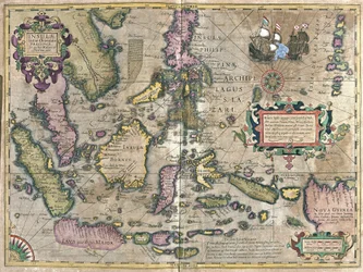 Ostindien mit Borneo und Philippinen