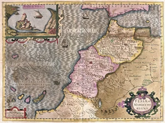 Nordwestafrika mit den Kanarischen Inseln