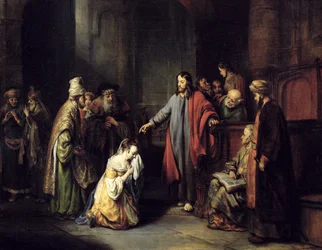 Christus und die Ehebrecherin