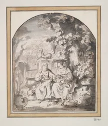 Vertumnus und Pomona