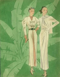 Damenmode 1934 / Kleider / Gerd Hartung