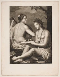 Terpsichore und Kalliope