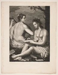 Terpsichore und Kalliope