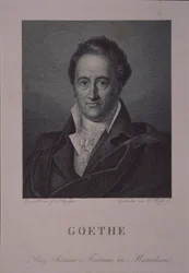 Porträt des Autors Johann Wolfgang von Goethe 1749-1832