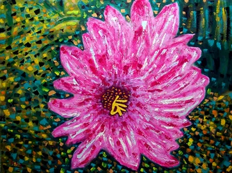 Abstrakte Blume III, 2023