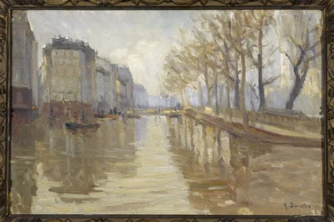 Le quai Montebello (Überschwemmungen von 1910)