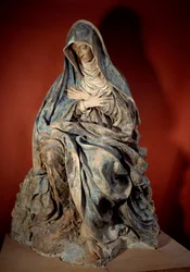 Jungfrau der Schmerzen, 16. Jahrhundert, Paris, Louvre-Museum