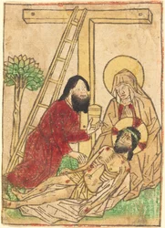 Pietà mit Johannes dem Evangelisten