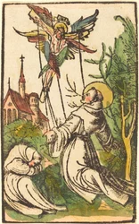 Der heilige Franziskus empfängt die Stigmata