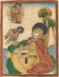 Heiliger Johannes auf der Insel Patmos