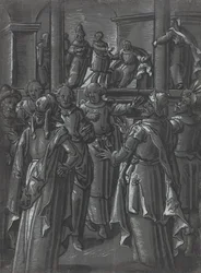 Der Hohepriester vor Pilatus [verso]
