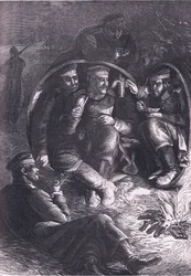 Vor Metz, Cassells Geschichte des Krieges zwischen Frankreich und Deutschland, veröffentlicht von Cassell and Company Limited, ca. 1890