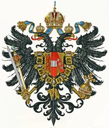 Wappen des Kaisertums Österreich von 1816 bis 1867, um 1898