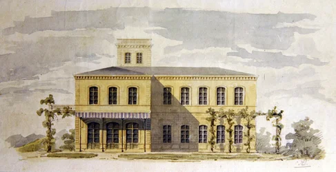 Entwurf für eine italienische klassizistische Villa, ca. 1850