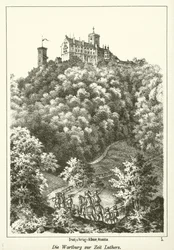 Die Wartburg zur Zeit Luthers