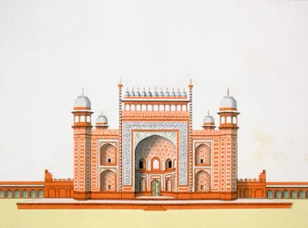 Eingang zum Taj Mahal