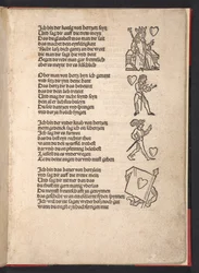 Schicksale aus Spielkarten, um 1510