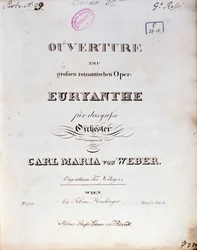 Frontispiz aus der Oper 